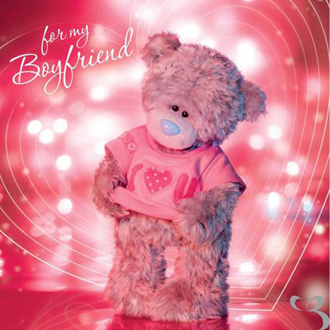 3D Holographic Boyfriend Me to You Valentines Day Card £2.99